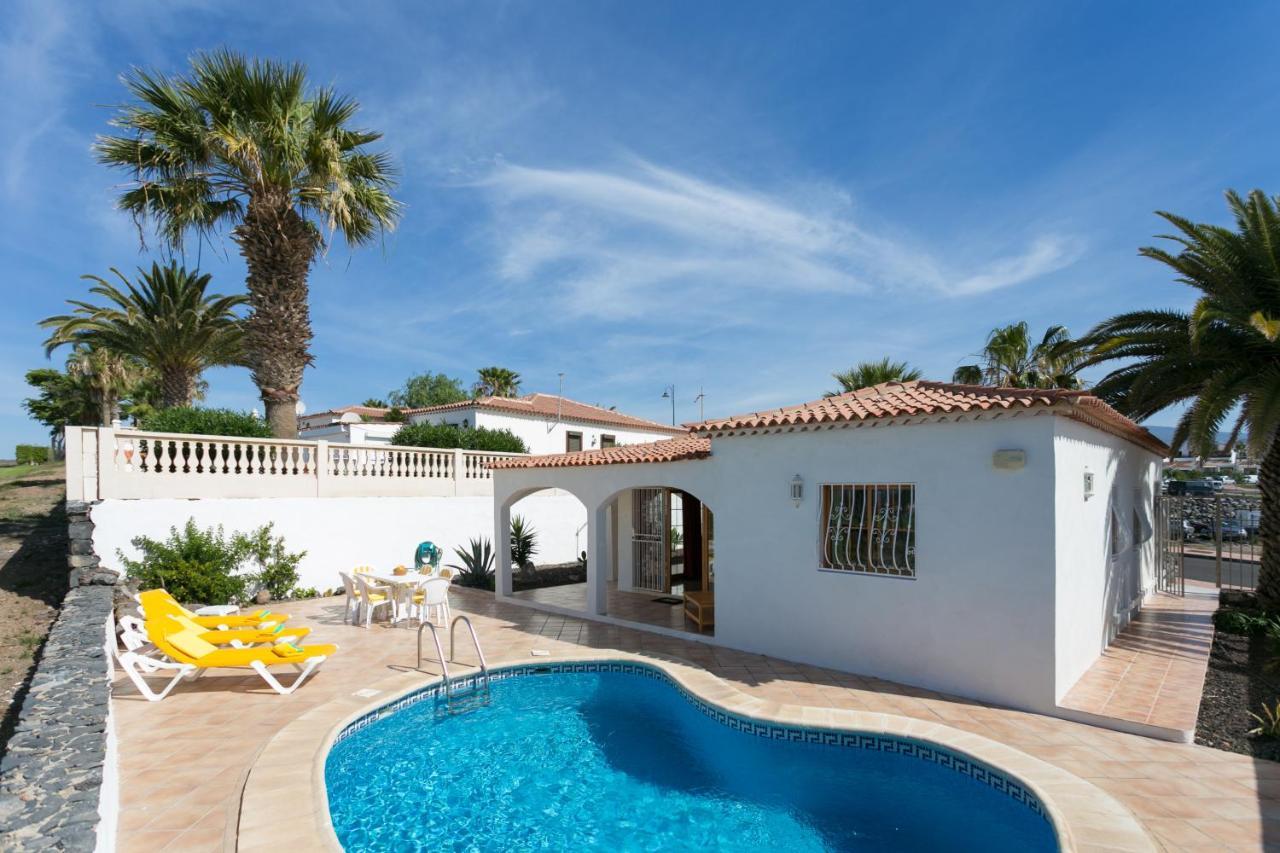 Casa Amarilla Sunny Holiday Home With Heated Pool San Miguel de Abona Luaran gambar