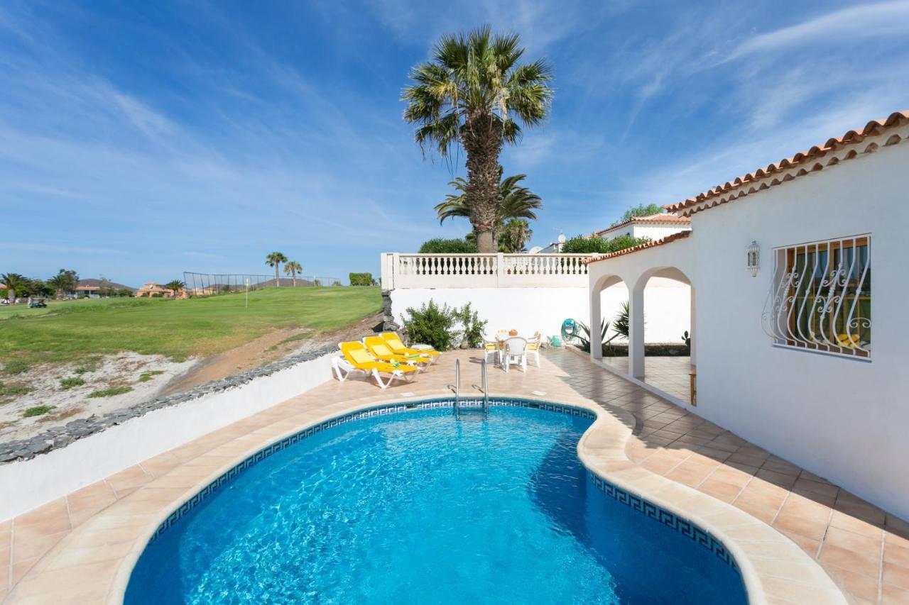 Casa Amarilla Sunny Holiday Home With Heated Pool San Miguel de Abona Luaran gambar