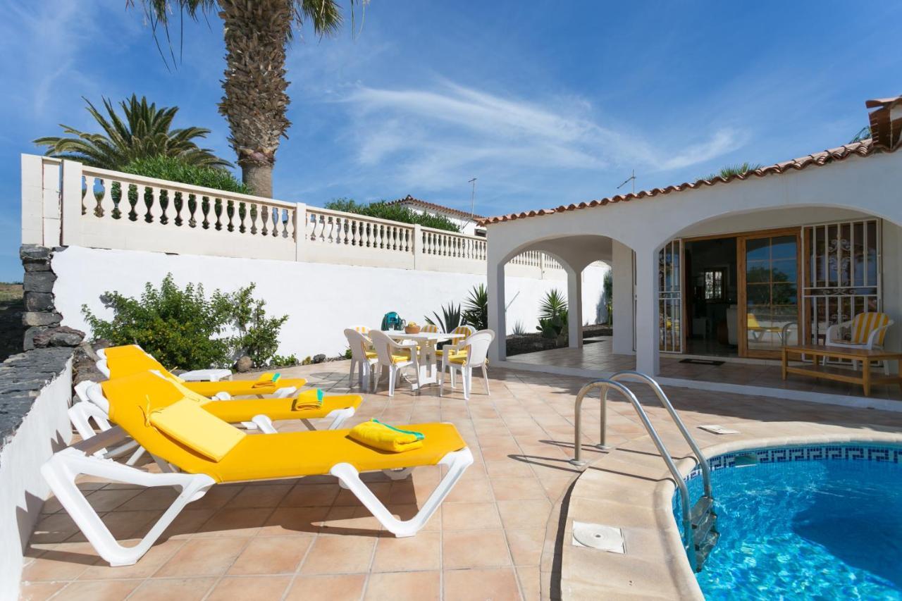 Casa Amarilla Sunny Holiday Home With Heated Pool San Miguel de Abona Luaran gambar